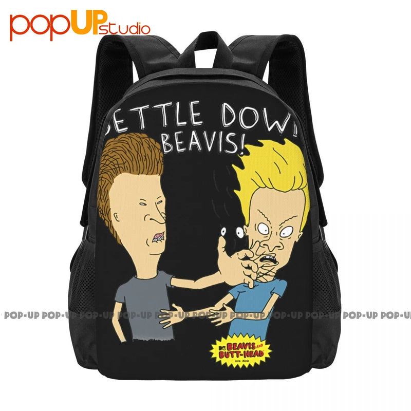 Vintage Beach Bag Settle Down Beavis Backpack