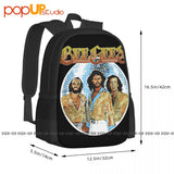 Bee Gees Disco Ball Backpack Large Capacity