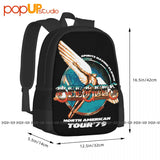 Bee Gees World Tour 1979 Large Capacity Travel Bag