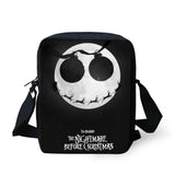 Messenger Bag Skellington Style Crossbody Book bag