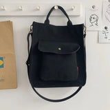 Beige Thick Canvas Casual Tote Women Package Canvas Bag Handbags Shoulder Bag