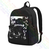Belgian Malinois Large Capacity Backpack Bookbag Shoe Bag Gym Tote Bag Bags