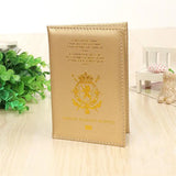 Belgium Versatile Travel Passport Holder Durable Passport Wallet