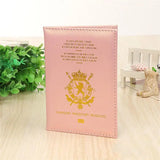 Belgium Versatile Travel Passport Holder Durable Passport Wallet