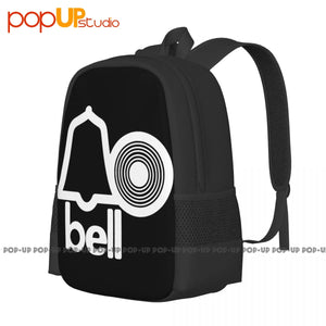Bell Records Breaks Soul Music Label Backpack Large Capacity Foldable