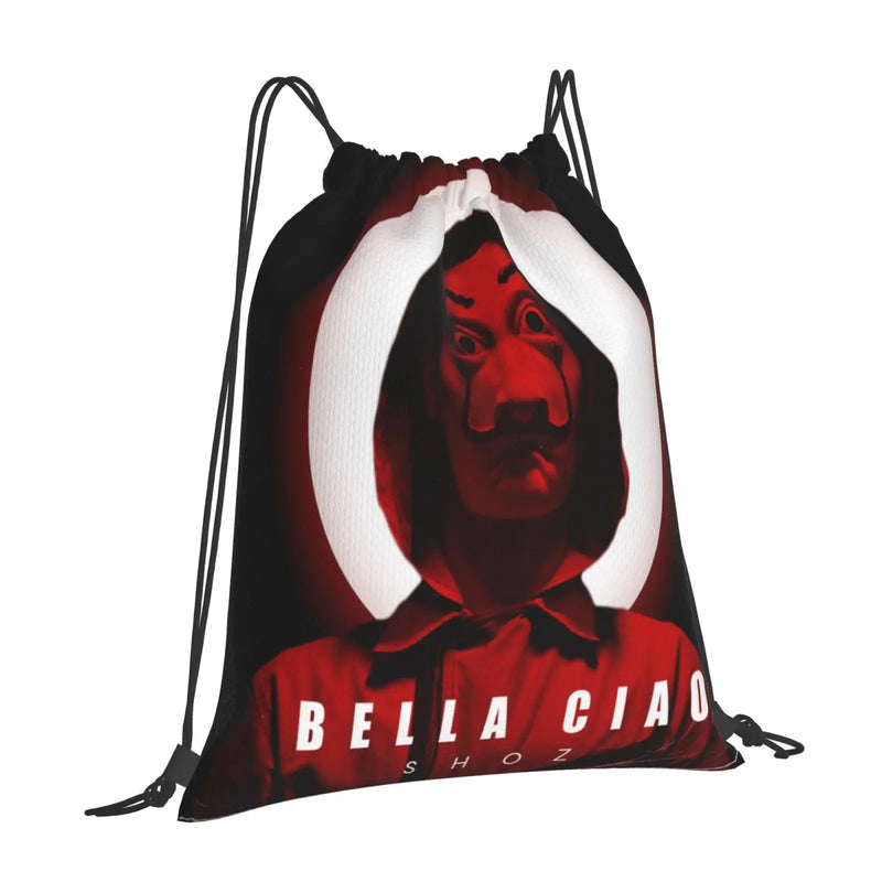 Bella Ciao 6 Backpacks Bags Shoe Bag Pouches Packing Bags Bag Anime Bag Women'S