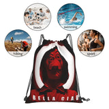 Bella Ciao 6 Backpacks Bags Shoe Bag Pouches Packing Bags Bag Anime Bag Women'S