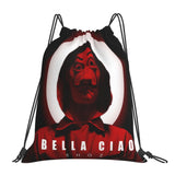Bella Ciao 6 Backpacks Bags Shoe Bag Pouches Packing Bags Bag Anime Bag Women'S