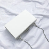Bella Joy Acrylic Clutch Chain Box Women Shoulder Bags