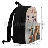 Vintage Japanese Movie Poster Outdoor Hiking Backpack