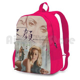 Vintage Japanese Movie Poster Outdoor Hiking Backpack