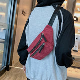 Women Kangaroo Hip Shoulder Waist Bag