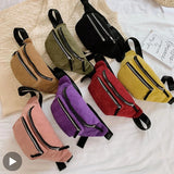 Women Kangaroo Hip Shoulder Waist Bag