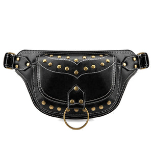 Banana Punk Tactical Waist Bag Leg Fanny Pack Men Chest Bag