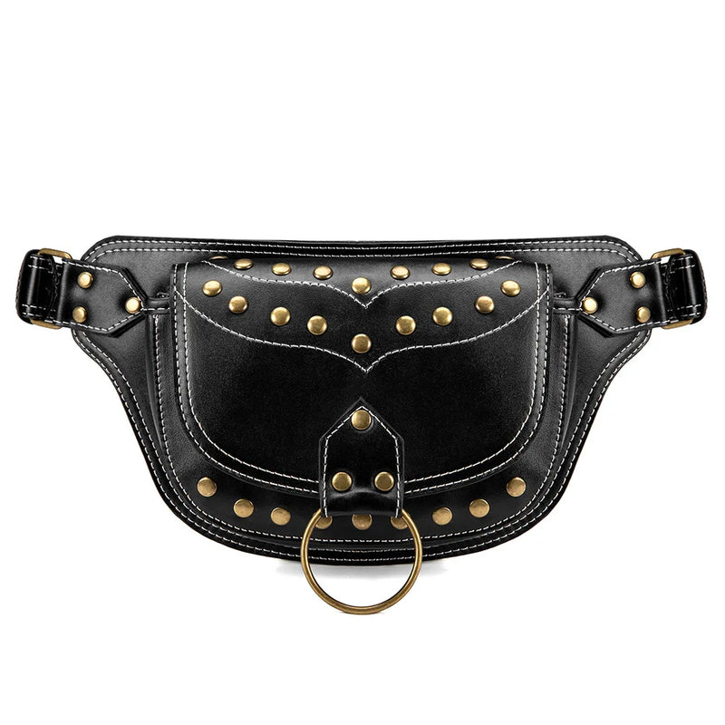 Banana Punk Tactical Waist Bag Leg Fanny Pack Men Chest Bag