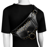 Banana Punk Tactical Waist Bag Leg Fanny Pack Men Chest Bag