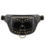 Banana Punk Tactical Waist Bag Leg Fanny Pack Men Chest Bag
