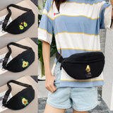 Avocado Print Waist Bag Crossbody Mini Handbag Gym Sports Cycling