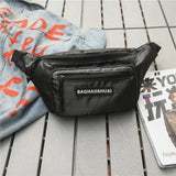 Corduroy Waist Bag Women Money Phone Chest Bag