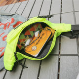 Corduroy Waist Bag Women Money Phone Chest Bag