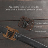 Aluminum Alloy Belt Strap Buckle Carabiner Climbing Tool