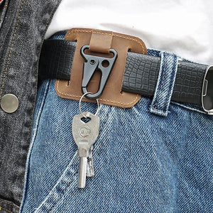 Aluminum Alloy Belt Strap Buckle Carabiner Climbing Tool