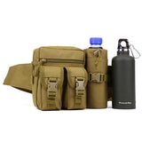 Water Bottle Waist Bag Military Shoulder Bag Waterproof Gear