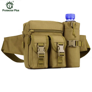 Water Bottle Waist Bag Military Shoulder Bag Waterproof Gear