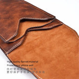 Leather Belt Clip Phone Case Sports Travel Storage Bag