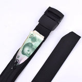 Men's Nylon Anti-theft Belts DIY Suspenders Belt Bags