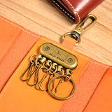 Bemoreal Key Wallets Leather Keychain Cover Solid Key Case Bag Men Key Holder