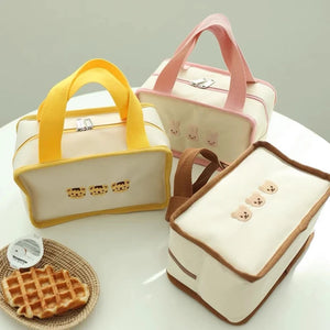 Bentoy Bear Thermal Insulation Mommy Handbag for Baby Travel