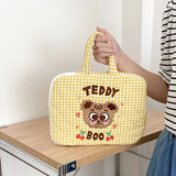 Bentoy Bear Laptop Bag 11inch Zipper Case Macbook Air IPad Pro 10.2 10.5