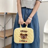 Bentoy Bear Laptop Bag 11inch Zipper Case Macbook Air IPad Pro 10.2 10.5