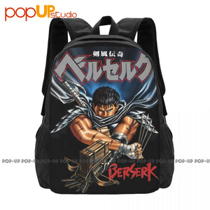 Berserk Guts Manga Anime Backpack Large Capacity Art Print Sports Bag