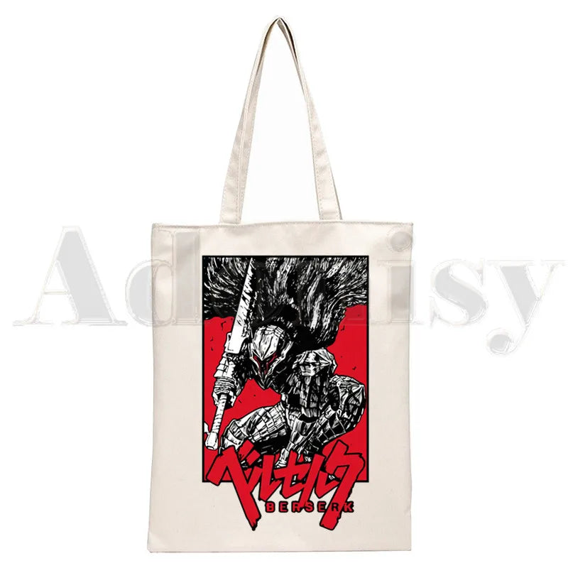 Berserk Guts Manga Swordsman Gatsu Sacrifice Zodd Handbags Shoulder Bags