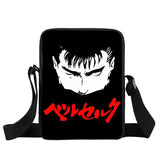 Berserk Anime Messenger Bag Women Small Satchel Canvas Shoulder Bag