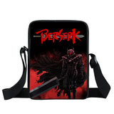 Berserk Anime Messenger Bag Women Small Satchel Canvas Shoulder Bag