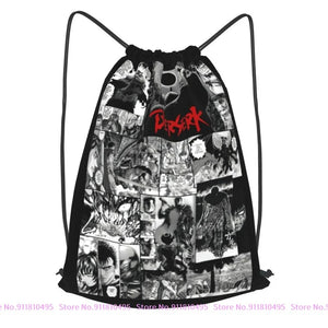 Berserk Manga Guts Berserker Armour Drawstring Backpack