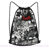Berserk Manga Guts Berserker Armour Drawstring Backpack