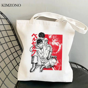 Berserk Shopping Bag Tote Cotton Recycle Eco-Friendly Woven Cloth