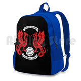 Outdoor Hiking Backpack Waterproof Camping Travel Football Leyton Soccer Leyton