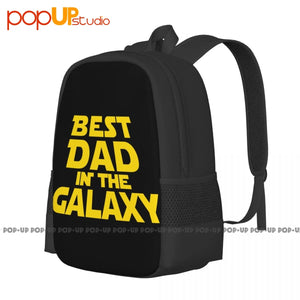 Dad In The Galaxy Space Backpack Large Capacity Shoe Bag Gymnast Bag Bags