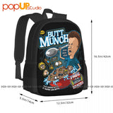 Cornholio Backpack Large Capacity Creative Eco Friendly Clothes Backpacks