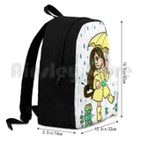 Frog Girl Hiking Backpack Outdoor Sports Bag Tsuyu Froppy A