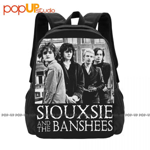 Siouxsie And The Banshees Backpack Portable Sports Style Clothes Backpacks