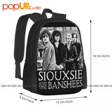 Siouxsie And The Banshees Backpack Portable Sports Style Clothes Backpacks