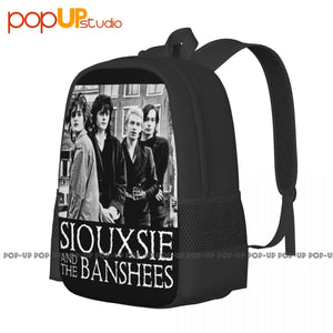 Siouxsie And The Banshees Backpack Portable Sports Style Clothes Backpacks