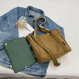 Canvas Shoulder Bag Women Casual Travel Messenger Bag