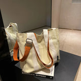 Canvas Shoulder Bag Women Casual Travel Messenger Bag